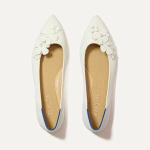 Rothy's The Petal Point II in White